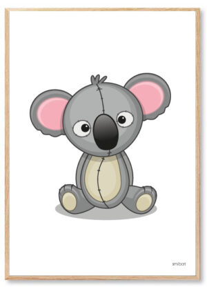 Kinderzimmer Koala Kinder Poster