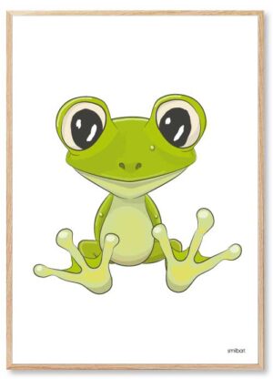 Kinderzimmer Frosch Kinder Poster